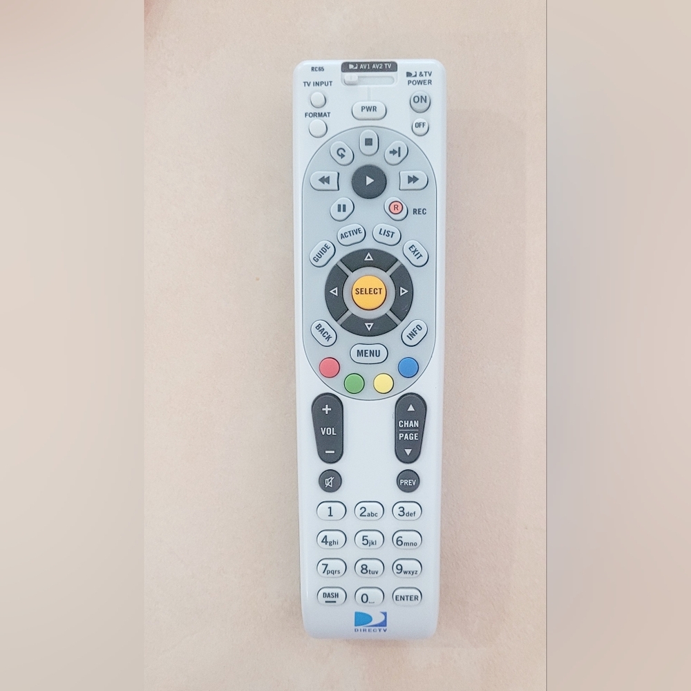 Working Direct TV Remote Control